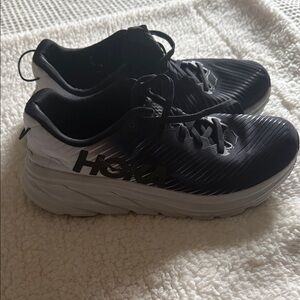 Hoka Navy blue and White Athletic Sneakers